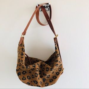 NEW: The Canvas Sling Bag in Leopard Love